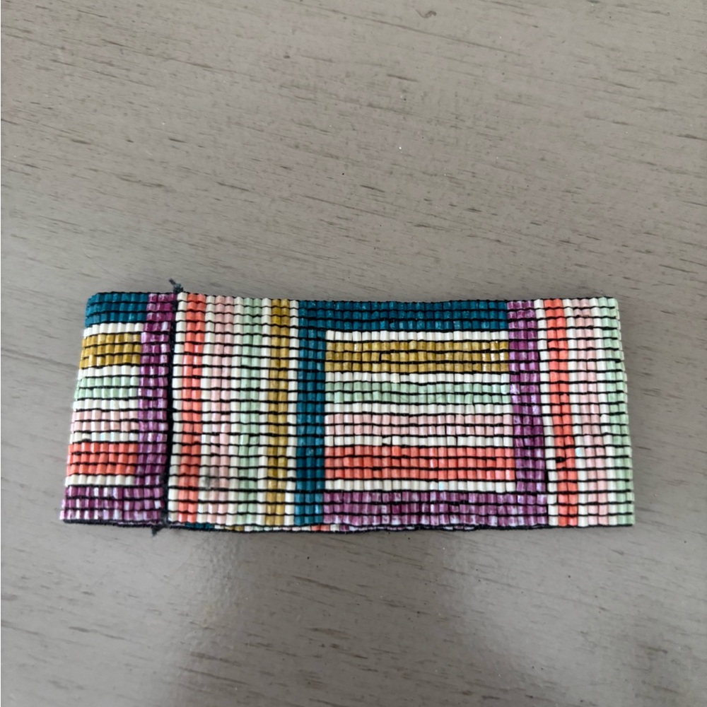 Ink and alloy stretch bracelet. 
Great condition